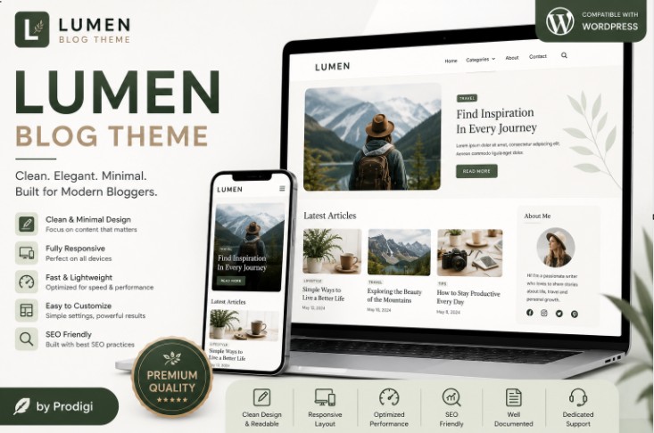 Lumen Blog Theme